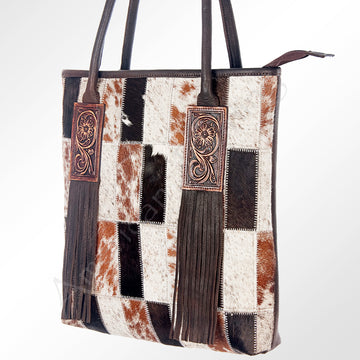 American Darling Tote Hair-On Genuine Leather Western Women Bag Handbag Purse | Travel Bags College Casual